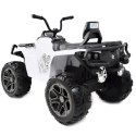 MEGA WIELKI QUAD 4X4, AMORTYZATORY, MIĘKKIE KOŁA, PILOT, WOLNY START,/LB8868 Import SUPER-TOYS