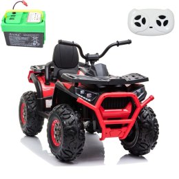 MEGA WIELKI QUAD, AMORTYZATORY, MIĘKKIE KOŁA, PILOT, WOLNY START, 4x4 /XMX607 Import SUPER-TOYS