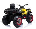 MEGA WIELKI QUAD, AMORTYZATORY, MIĘKKIE KOŁA, PILOT, WOLNY START, 4x4 /XMX607 Import SUPER-TOYS