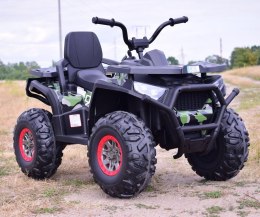 MEGA WIELKI QUAD, AMORTYZATORY, MIĘKKIE KOŁA, PILOT, WOLNY START, /XMX607 Import SUPER-TOYS