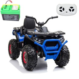 MEGA WIELKI QUAD, AMORTYZATORY, MIĘKKIE KOŁA, PILOT, WOLNY START, /XMX607 Import SUPER-TOYS