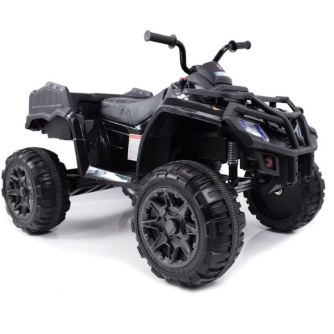 MEGA WIELKI QUAD, AMORTYZATORY, MIĘKKIE KOŁA, PILOT, WOLNY START, RADIO/0909 Import SUPER-TOYS