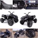 MEGA WIELKI QUAD, AMORTYZATORY, MIĘKKIE KOŁA, PILOT, WOLNY START, RADIO/0909 Import SUPER-TOYS