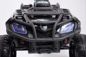 MEGA WIELKI QUAD, AMORTYZATORY, MIĘKKIE KOŁA, PILOT, WOLNY START, RADIO/0909 Import SUPER-TOYS