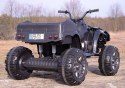 MEGA WIELKI QUAD, AMORTYZATORY, MIĘKKIE KOŁA, PILOT, WOLNY START, RADIO/0909 Import SUPER-TOYS