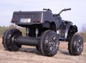 MEGA WIELKI QUAD, AMORTYZATORY, MIĘKKIE KOŁA, PILOT, WOLNY START, RADIO/0909 Import SUPER-TOYS