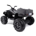 MEGA WIELKI QUAD, AMORTYZATORY, MIĘKKIE KOŁA, PILOT, WOLNY START, RADIO/0909 Import SUPER-TOYS