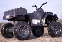 MEGA WIELKI QUAD, AMORTYZATORY, MIĘKKIE KOŁA, PILOT, WOLNY START, RADIO/0909 Import SUPER-TOYS