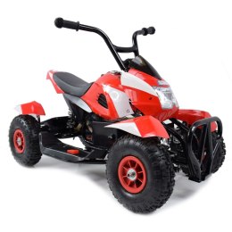 MEGA WIELKI QUAD, METALOWA KONSTRUKCJA, AMORTYZATORY, POMPOWANE KOŁA, LAKIER,GAZ W MANETCE, MIĘKKIE SIEDZENIE/6688 Import SUPER-TOYS