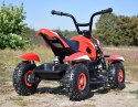 MEGA WIELKI QUAD, METALOWA KONSTRUKCJA, AMORTYZATORY, POMPOWANE KOŁA, LAKIER,GAZ W MANETCE, MIĘKKIE SIEDZENIE/6688 Import SUPER-TOYS
