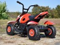 MEGA WIELKI QUAD, METALOWA KONSTRUKCJA, AMORTYZATORY, POMPOWANE KOŁA, LAKIER,GAZ W MANETCE, MIĘKKIE SIEDZENIE/6688 Import SUPER-TOYS