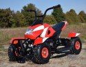 MEGA WIELKI QUAD, METALOWA KONSTRUKCJA, AMORTYZATORY, POMPOWANE KOŁA, LAKIER,GAZ W MANETCE, MIĘKKIE SIEDZENIE/6688 Import SUPER-TOYS