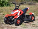 MEGA WIELKI QUAD, METALOWA KONSTRUKCJA, AMORTYZATORY, POMPOWANE KOŁA, LAKIER,GAZ W MANETCE, MIĘKKIE SIEDZENIE/6688 Import SUPER-TOYS