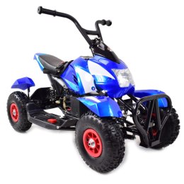 MEGA WIELKI QUAD, METALOWA KONSTRUKCJA, AMORTYZATORY, POMPOWANE KOŁA, LAKIER,GAZ W MANETCE, MIĘKKIE SIEDZENIE/6688 Import SUPER-TOYS