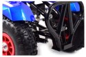 MEGA WIELKI QUAD, METALOWA KONSTRUKCJA, AMORTYZATORY, POMPOWANE KOŁA, LAKIER,GAZ W MANETCE, MIĘKKIE SIEDZENIE/6688 Import SUPER-TOYS