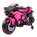 SUPER ŚCIGACZ 12 V, NOWOCZESNA BRYŁA, ŚWIECĄCE KOŁA, GAZ W MANETCE, DWA SILNIKI/MOTOR-H Import SUPER-TOYS